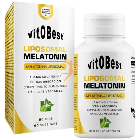 LIPOSOMAL MELATONIN 90 CÁPSULAS VEGETALES VIT.O.BEST