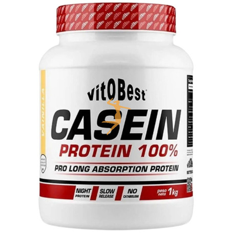 CASEIN PROTEIN SABOR VAINILLA 1KG VIT.O.BEST