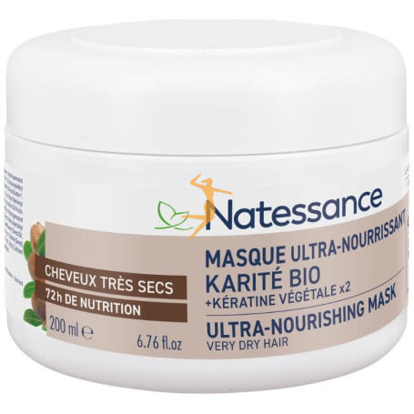 MASCARILLA DE KARITÉ ULTRANUTRITIVA 200ML NATESSANCE