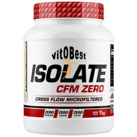 ISOLATE CFM ZERO SABOR CHOCO BLANCO Y GALL. NEGRA 1KG VIT.O.BEST