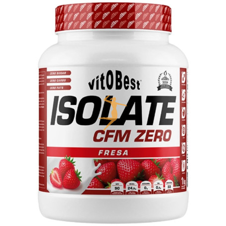 ISOLATE CFM ZERO SABOR FRESA 1KG VIT.O.BEST