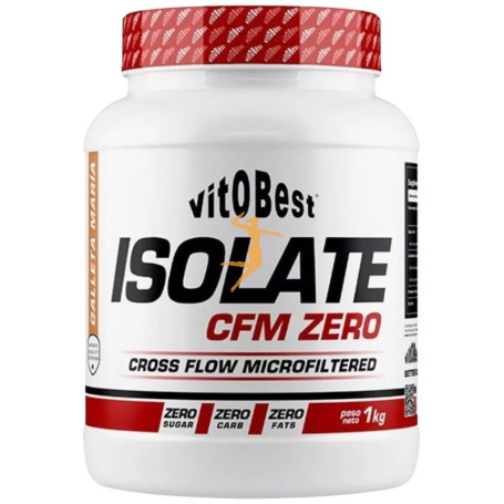 ISOLATE CFM ZERO SABOR GALLETA MARÍA 1KG VIT.O.BEST