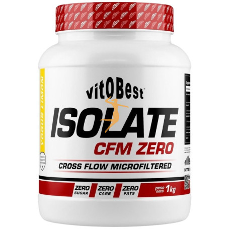 ISOLATE CFM ZERO SABOR YOGUR DE LIMÓN 1KG VIT.O.BEST