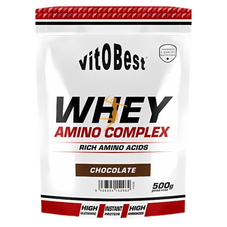 WHEY AMINO COMPLEX SABOR CHOCOLATE 500G VIT.O.BEST