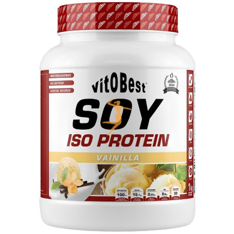 SOY ISO PROTEIN SABOR VAINILLA 1KG VIT.O.BEST