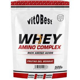 WHEY AMINO COMPLEX SABOR FRUTAS DEL BOSQUE 500G VIT.O.BEST