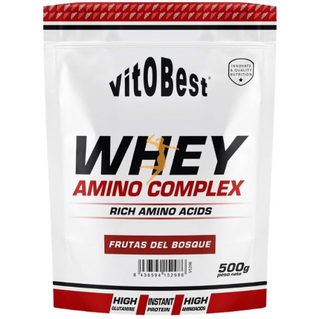 WHEY AMINO COMPLEX SABOR FRUTAS DEL BOSQUE 500G VIT.O.BEST