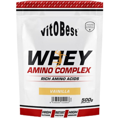 WHEY AMINO COMPLEX SABOR VAINILLA 500G VIT.O.BEST