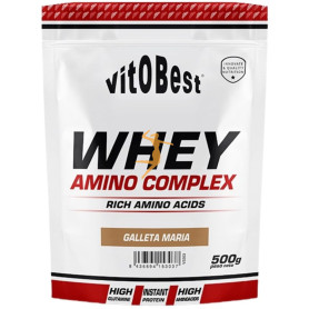 WHEY AMINO COMPLEX SABOR GALLETA MARÍA 500G VIT.O.BEST