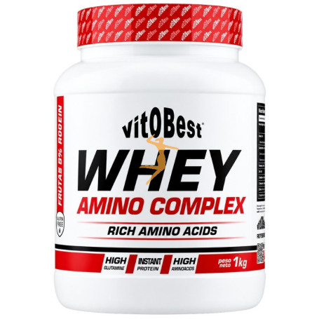 WHEY AMINO COMPLEX SABOR FRUTAS DEL BOSQUE 1KG VIT.O.BEST