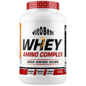 WHEY AMINO COMPLEX SABOR FRESA-PLÁTANO 2KG VIT.O.BEST