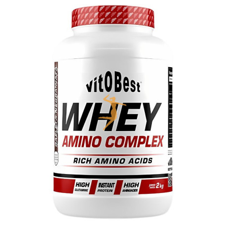 WHEY AMINO COMPLEX SABOR GALLETA NEGRA CON NATA 2KG VIT.O.BEST