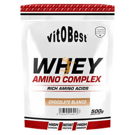 WHEY AMINO COMPLEX SABOR CHOCOLATE BLANCO 500G VIT.O.BEST