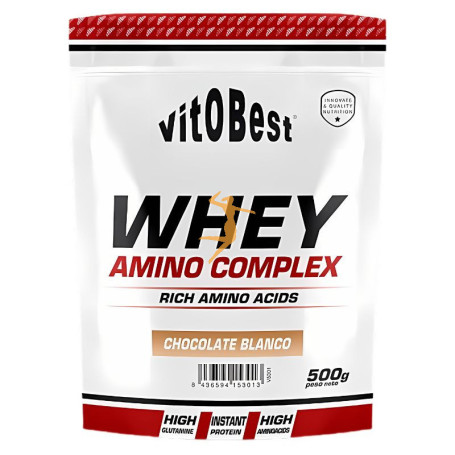 WHEY AMINO COMPLEX SABOR CHOCOLATE BLANCO 500G VIT.O.BEST