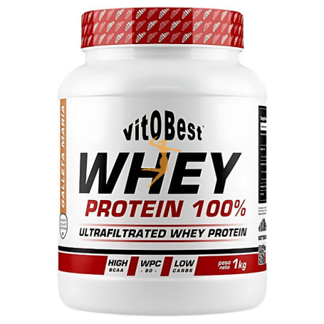 WHEY PROTEIN 100% SABOR GALLETA MARÍA 1KG VIT.O.BEST
