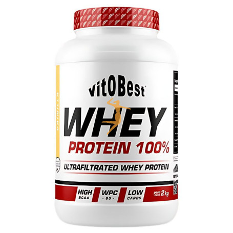 WHEY PROTEIN 100% SABOR VAINILLA 2KG VIT.O.BEST