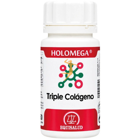 HOLOMEGA TRIPLE COLÁGENO 50 CÁPSULAS EQUISALUD