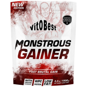MONSTROUS GAINER SABOR CHOCOLATE 1,5KG VIT.O.BEST
