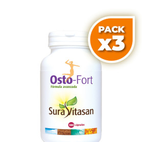 Pack 3x OSTO-FORT 180 CÁPSULAS SURA VITASAN