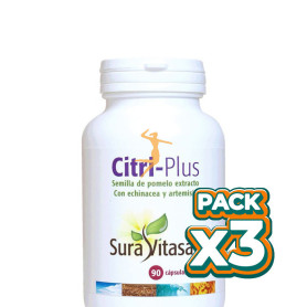 Pack 3x CITRI-PLUS 90 CAPSULAS SURA VITASAN