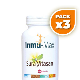 Pack 3x INMU-MAX 60 CÁPSULAS SURA VITASAN