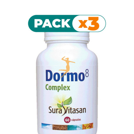Pack 3x DORMO8 COMPLEX 60 CÁPSULAS SURA VITASAN