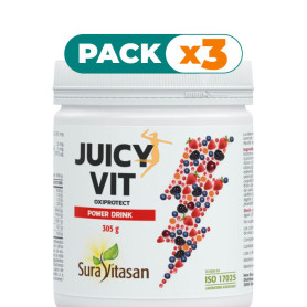 Pack 3x JUICYVIT OXIPROTECT 305Gr. SURA VITASAN