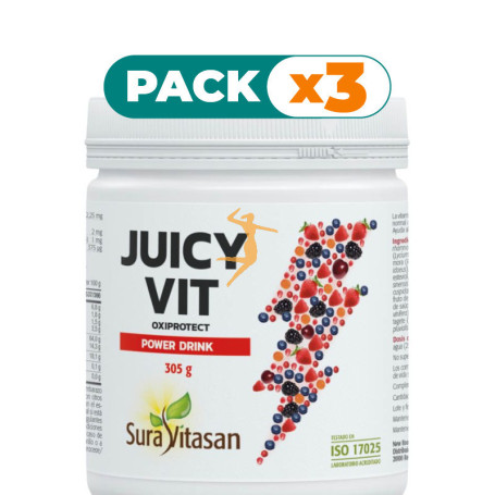 Pack 3x JUICYVIT OXIPROTECT 305Gr. SURA VITASAN