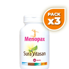 Pack 3x MENOPAX 60 CÁPSULAS SURA VITASAN