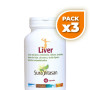 Pack 3x LIVER 650Mg. 45 CAPSULAS SURA VITASAN