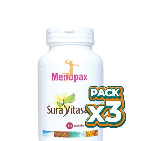 Pack 3x MENOPAX 30 CÁPSULAS SURA VITASAN