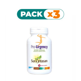 Pack 3x PRO-URGENCY 30 CÁPSULAS SURA VITASAN