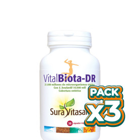 Pack 3x VITALBIOTA-DR 30 CÁPSULAS SURA VITASAN