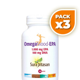 Pack 3x OMEGAMOOD-EPA 30 PERLAS SURA VITASAN