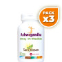 Pack 3x ASHWAGANDHA 30 CÁPSULAS SURA VITASAN