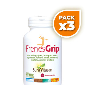Pack 3x FRENES GRIP 15 CÁPSULAS SURA VITASAN