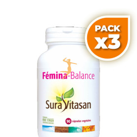 Pack 3x FEMINA BALANCE 90 CAPSULAS SURA VITASAN