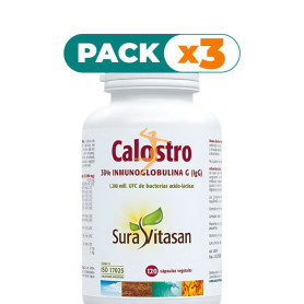 Pack 3x CALOSTRO 120 CÁPSULAS SURA VITASAN