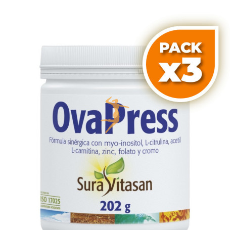 Pack 3x OVA PRESS 202 Gr SURA VITASAN