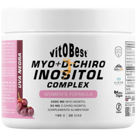 MYO+D-CHIRO INOSITOL COMPLEX SABOR UVA NEGRA 150G VTI.O.BEST