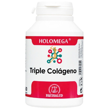HOLOMEGA TRIPLE COLÁGENO 90 CÁPSULAS EQUISALUD