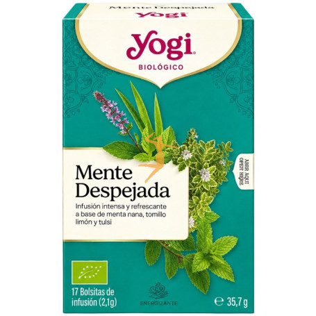 MENTE DESPEJADA 17 FILTROS YOGI TEA