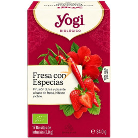 FRESA CON ESPECIAS 17 FILTROS YOGI TEA