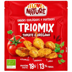 SNACK PROTEIN TRIOMIX DE TOMATE Y ORÉGANO 70G I LOVE NATURE