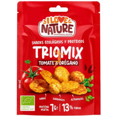 SNACK PROTEIN TRIOMIX DE TOMATE Y ORÉGANO 30G I LOVE NATURE