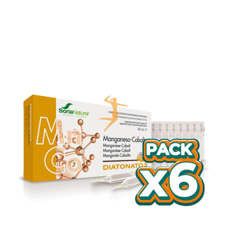 Pack 6x DIATONATO 3 Mn-Co 28 VIALES SORIA NATURAL