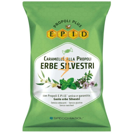 CARAMELOS AL PROPÓLEO CON HIERBAS SILVESTRES 24 UDS SPECCHIASOL