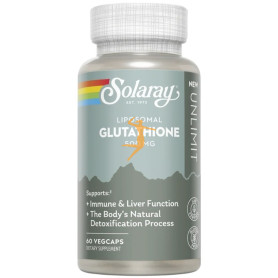 GLUTATION LIPOSOMAL 500MG 60 CÁPSULAS VEGETALES SOLARAY