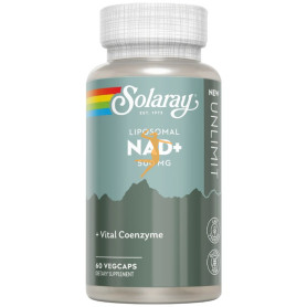 NAD+ LIPOSOMAL 500MG 60 CÁPSULAS VEGETALES SOLARAY