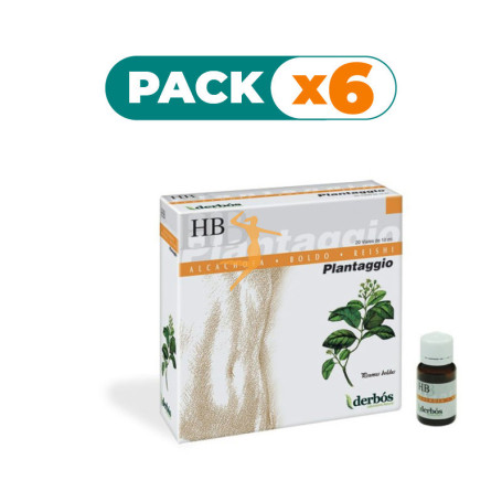 Pack 6x PLANTAGGIO HB 20 VIALES